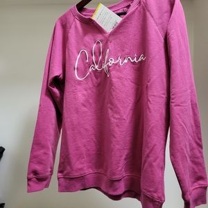 State of Mind California Swearshirt in Pink